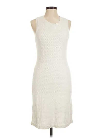 Pre-owned J By Joie Casual Dress In Ivory