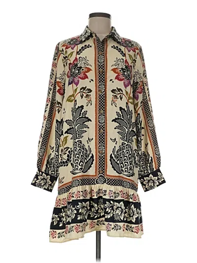 Pre-owned J By Joie Casual Dress In Ivory