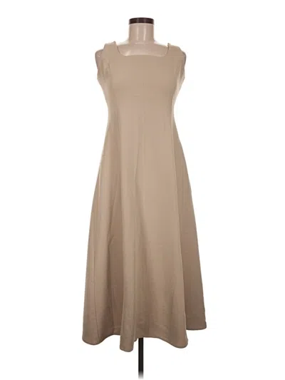 Pre-owned J By Joie Casual Dress In Tan