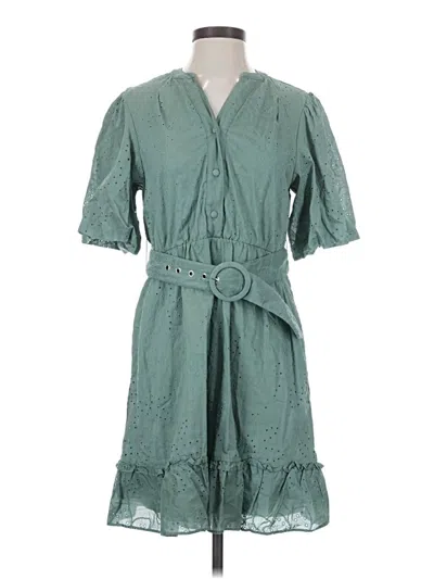 Pre-owned J By Joie Casual Dress In Teal