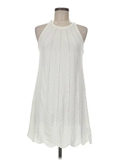 Pre-owned J By Joie Casual Dress In White
