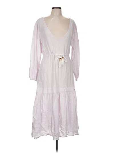 Pre-owned J By Joie Casual Dress In White