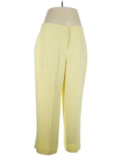 Pre-owned J By Joie Casual Pants In Yellow
