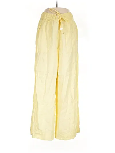 Pre-owned J By Joie Casual Pants In Yellow