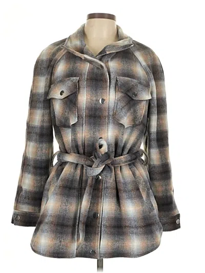 Pre-owned J By Joie Coat In Gray