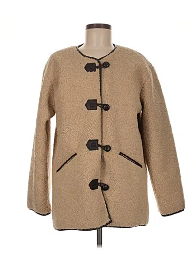 Pre-owned J By Joie Coat In Tan