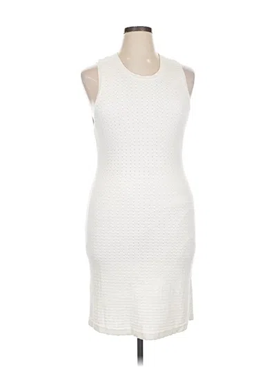 Pre-owned J By Joie Cocktail Dress In White