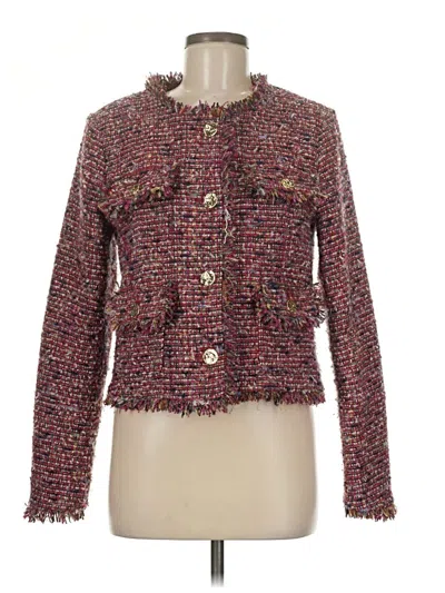 Pre-owned J By Joie Jacket In Burgundy