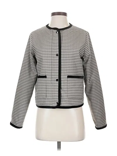 Pre-owned J By Joie Jacket In Silver