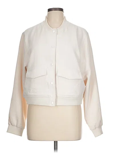 Pre-owned J By Joie Jacket In White