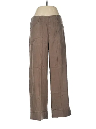Pre-owned J By Joie Khaki Pant In Brown