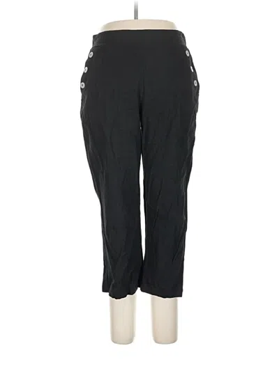 Pre-owned J By Joie Linen Pants In Black