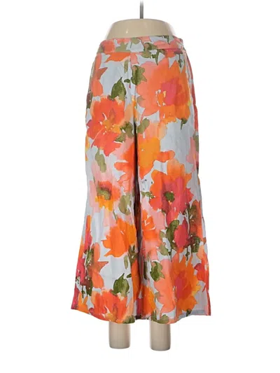 Pre-owned J By Joie Linen Pants In Orange
