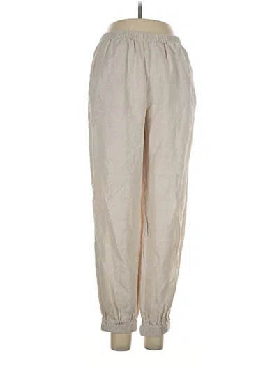 Pre-owned J By Joie Linen Pants In Tan