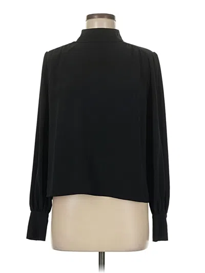 Pre-owned J By Joie Long Sleeve Blouse In Black