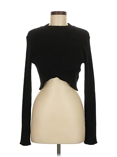Pre-owned J By Joie Long Sleeve Turtleneck In Black