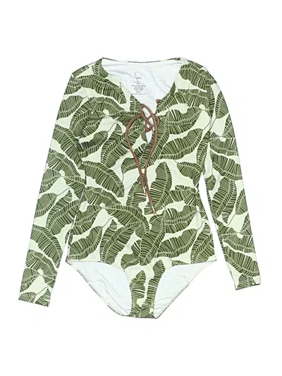 Pre-owned J By Joie One Piece Swimsuit In Green