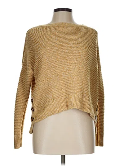 Pre-owned J By Joie Pullover Sweater In Gold