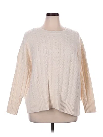 Pre-owned J By Joie Pullover Sweater In Ivory