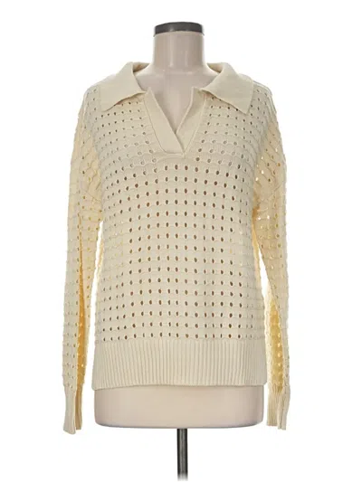 Pre-owned J By Joie Pullover Sweater In Ivory