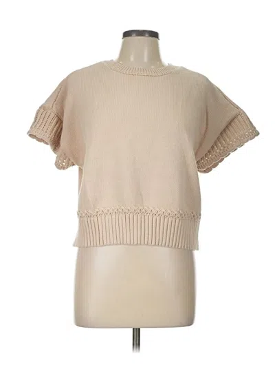 Pre-owned J By Joie Pullover Sweater In Tan