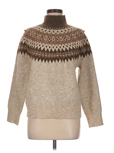 Pre-owned J By Joie Pullover Sweater In Tan