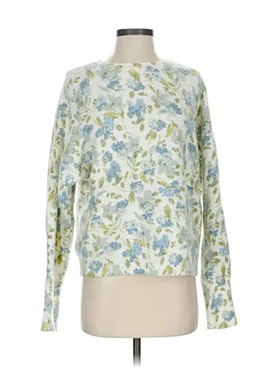 Pre-owned J By Joie Pullover Sweater In White