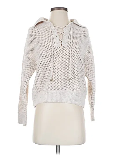 Pre-owned J By Joie Pullover Sweater In White