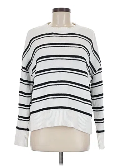 Pre-owned J By Joie Pullover Sweater In White