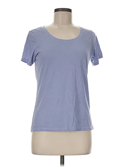 Pre-owned J By Joie Short Sleeve T-shirt In Blue