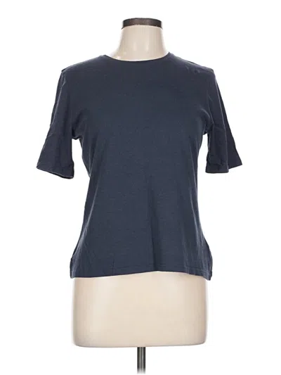 Pre-owned J By Joie Short Sleeve T-shirt In Blue