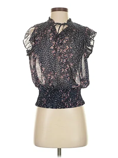 Pre-owned J By Joie Sleeveless Blouse In Black