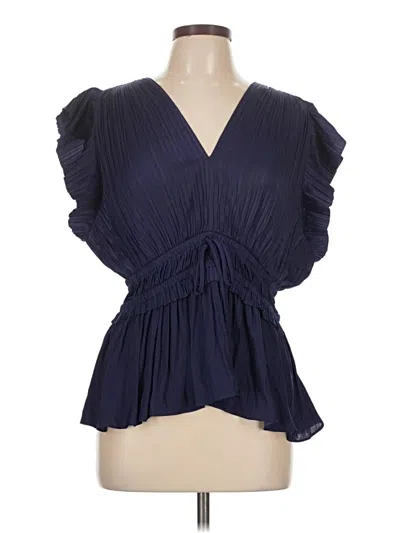 Pre-owned J By Joie Sleeveless Blouse In Blue