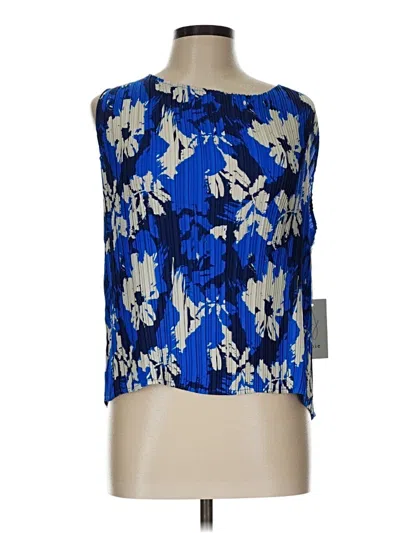 Pre-owned J By Joie Sleeveless Blouse In Blue
