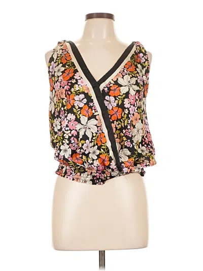 Pre-owned J By Joie Sleeveless Blouse In Orange