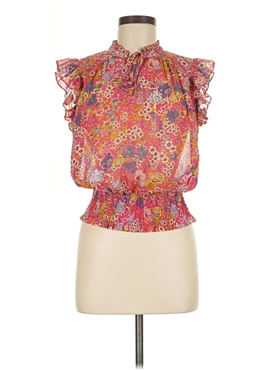 Pre-owned J By Joie Sleeveless Blouse In Pink