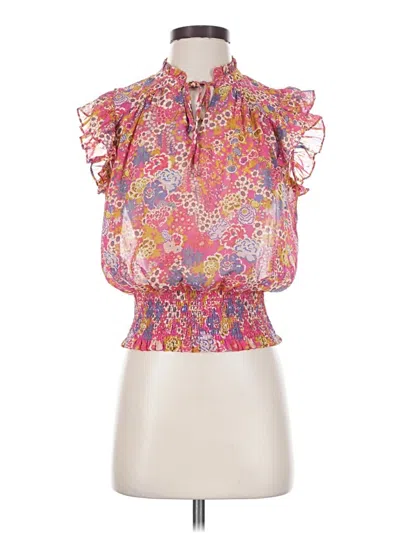 Pre-owned J By Joie Sleeveless Blouse In Pink