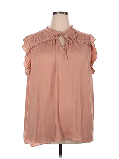 Pre-owned J By Joie Sleeveless Blouse In Pink