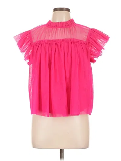 Pre-owned J By Joie Sleeveless Blouse In Pink