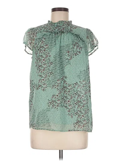 Pre-owned J By Joie Sleeveless Blouse In Teal