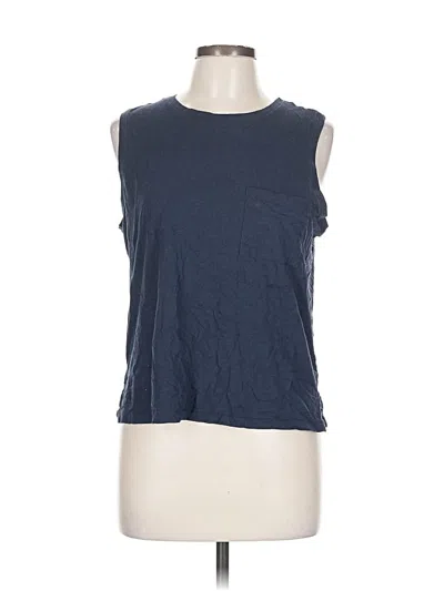 Pre-owned J By Joie Sleeveless T-shirt In Blue