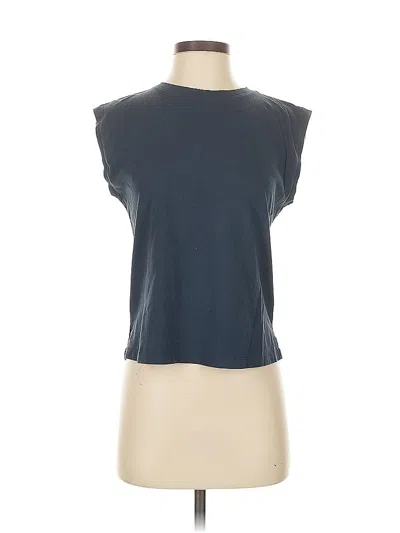 Pre-owned J By Joie Sleeveless T-shirt In Gray