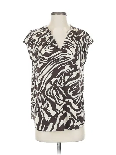 Pre-owned J By Joie Sleeveless T-shirt In White