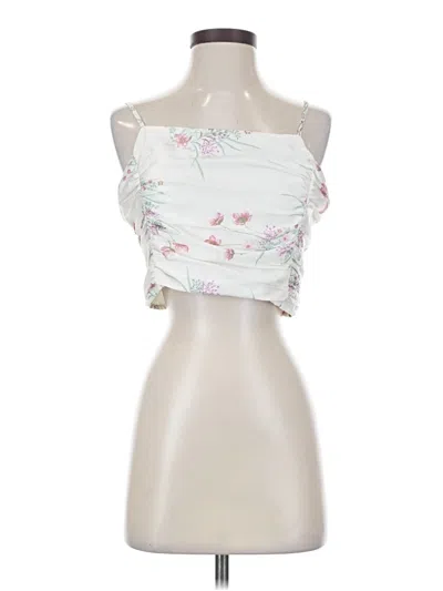 Pre-owned J By Joie Sleeveless Top White Strapless Neckline Tops