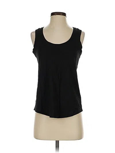 Pre-owned J By Joie Sleeveless T-shirt In Black