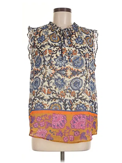 Pre-owned J By Joie Sleeveless T-shirt In Blue