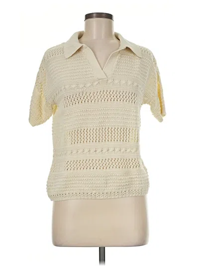 Pre-owned J By Joie Sweater Vest In Ivory