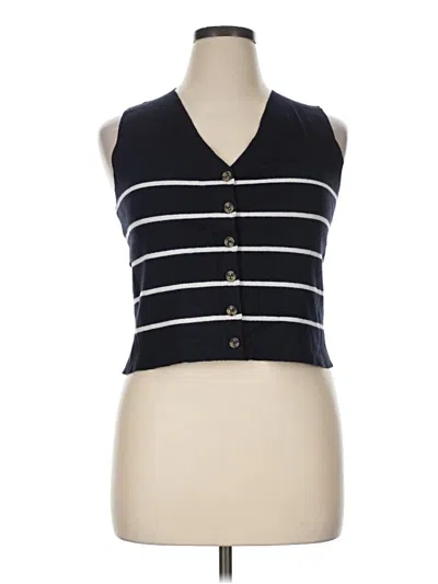 Pre-owned J By Joie Tank Top Blue Halter Neckline Tops