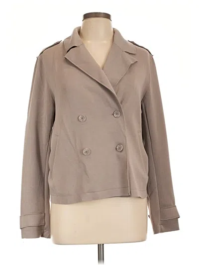 Pre-owned J By Joie Trenchcoat In Tan