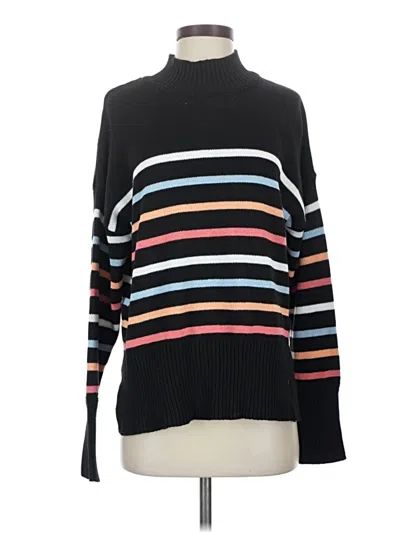 Pre-owned J By Joie Turtleneck Sweater In Black